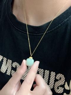 是自带高级感的和田玉项链啊啊啊啊